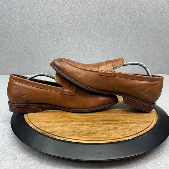 Cole Haan Warner Grand Penny Loafers Men\'s 11  British Tan (C29038)